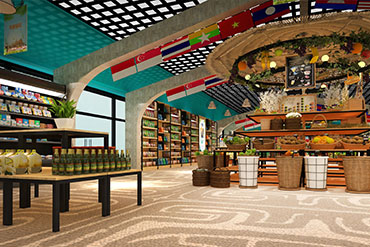 數(shù)字展廳：中國（昆明）南亞東南亞進口商品展示交易中心自營區(qū)