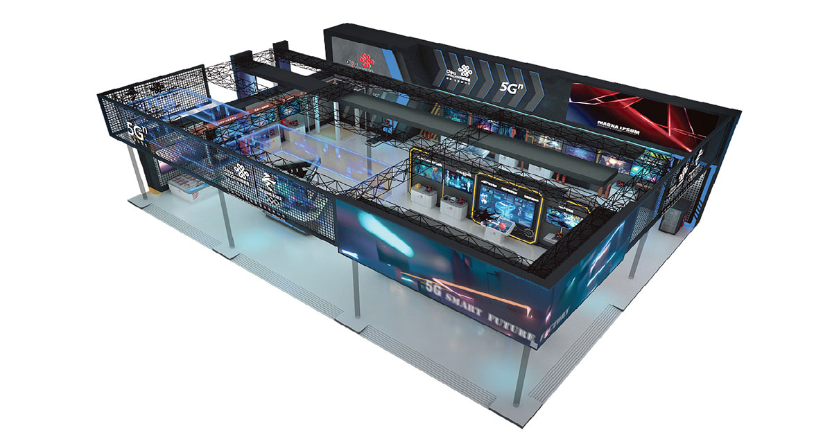 展臺搭建：聯(lián)通-武漢工業(yè)互聯(lián)網(wǎng)